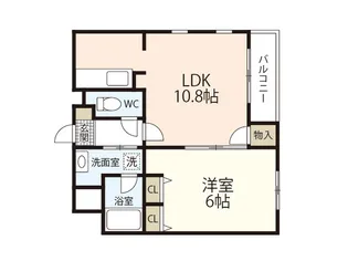 リベルテ【1階】の間取り