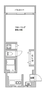 一番館マンション【2階】の間取り