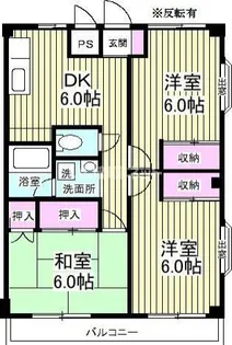 リリーサンヒルズ【1階】の間取り