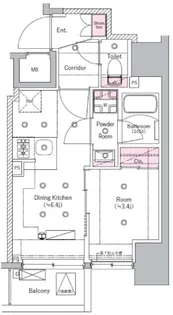 東京都板橋区板橋1【マンション】の間取り