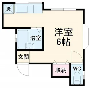カーサ ルミノソ【2階】の間取り
