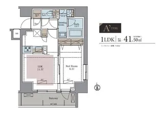 ラグゼナ八王子新町【10階】の間取り