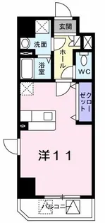 エテルノ・スクウェア五番館【3階】の間取り