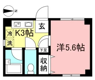 東京都世田谷区梅丘1【マンション】の間取り