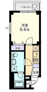 クレシェンド田端【2階】の間取り
