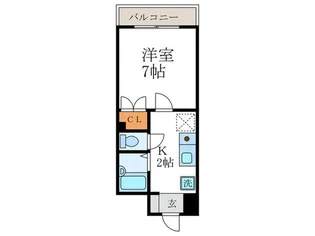 今出川マンション【3階】の間取り