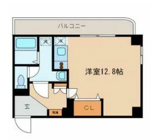 メイフェアハウス三田【8階】の間取り