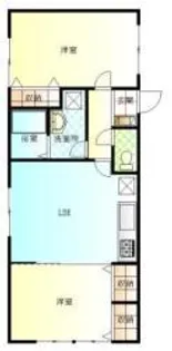 アンジェリカII【2階】の間取り