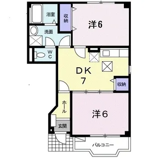 広島県安芸郡熊野町新宮1【アパート】の間取り