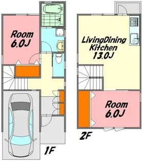 長束4丁目戸建ての間取り