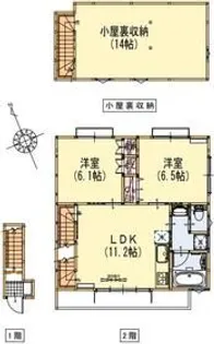 サニーグレイス【2階】の間取り