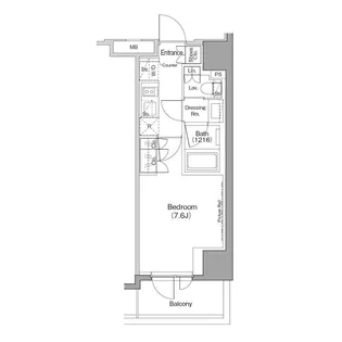 東京都江東区木場6【マンション】の間取り