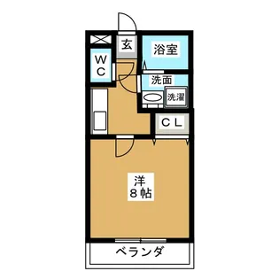 パールマンションVI【2階】の間取り