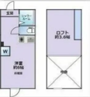 ネクサス新宿戸山公園【1階】の間取り