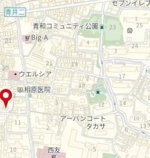 レジデンス青井【2階】の外観