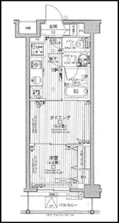 日神デュオステージ六郷土手【2階】の間取り