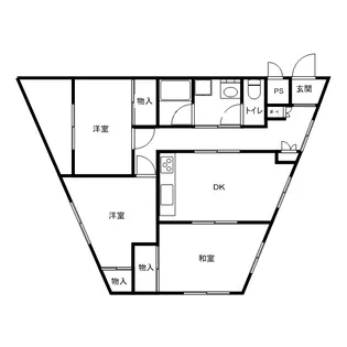 トーヨーハイツ【6階】の間取り