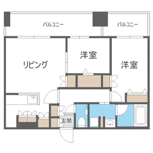MJsquare KOTONI【13階】の間取り