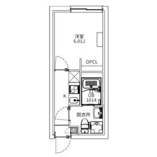 MAXIV CITY神楽坂【3階】の間取り