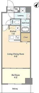 アルファコート常盤台3【3階】の間取り