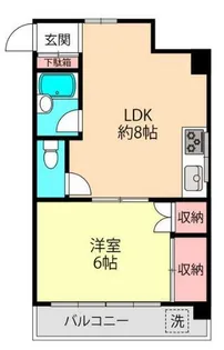 東京都文京区水道2【マンション】の間取り
