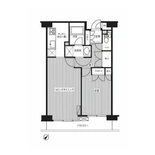 ステラメゾン武蔵小山【5階】の間取り