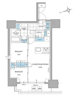 東京都文京区本郷3【マンション】の間取り