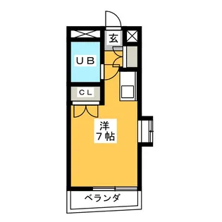 メゾン・ド・スクワール【4階】の間取り