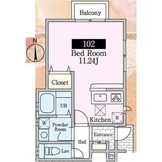 ナテュールメゾン1【2階】の間取り