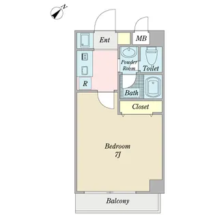 ウェルツK・S【1階】の間取り