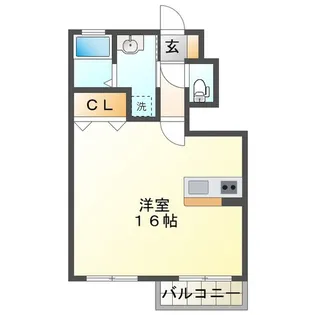 ヴィーノ ロッソ【1階】の間取り