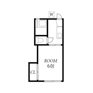 メゾンフォンテーヌC【2階】の間取り