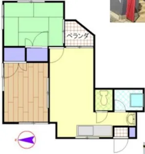 アートフル百合丘【2階】の間取り