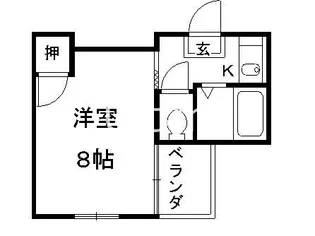 メゾングリンピア【3階】の間取り
