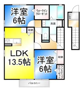 プライマリーコート【2階】の間取り