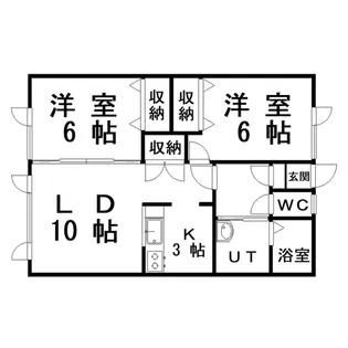 Blue Coast【1階】の間取り