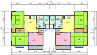 ウエストパーク【2階】の間取り