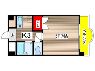 HIBARI HILLS【3階】の間取り