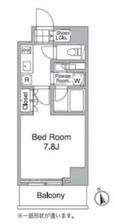 レジディア目黒IV【2階】の間取り