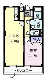 セトルI【1階】の間取り