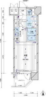メインステージパーク大山【4階】の間取り