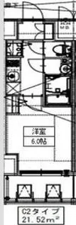 エスリードレジデンス神戸三宮【7階】の間取り