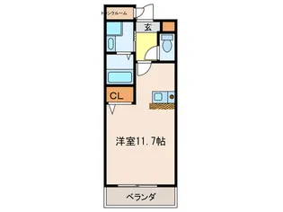 ベルベア-【2階】の間取り