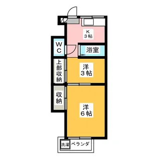 ハイムダイジン【2階】の間取り