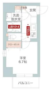 遊楽の杜【3階】の間取り