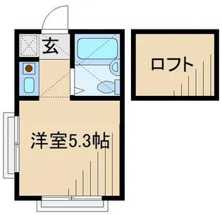 大倉山ヴィレッジ【2階】の間取り