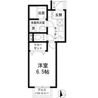 フローラ【1階】の間取り