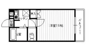 西本番町マンション【3階】の間取り
