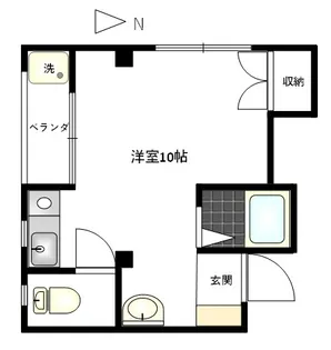 メゾン御経塚【2階】の間取り