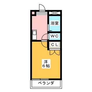 カメリアB【1階】の間取り